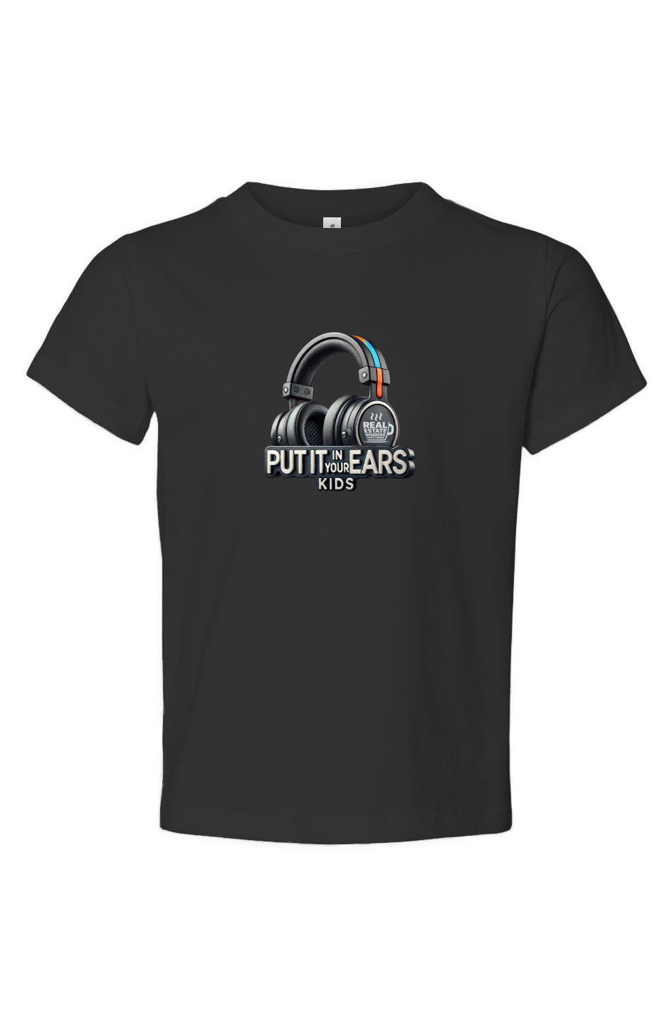 Put It In Your Ears Kids Toddler Jersey Tee