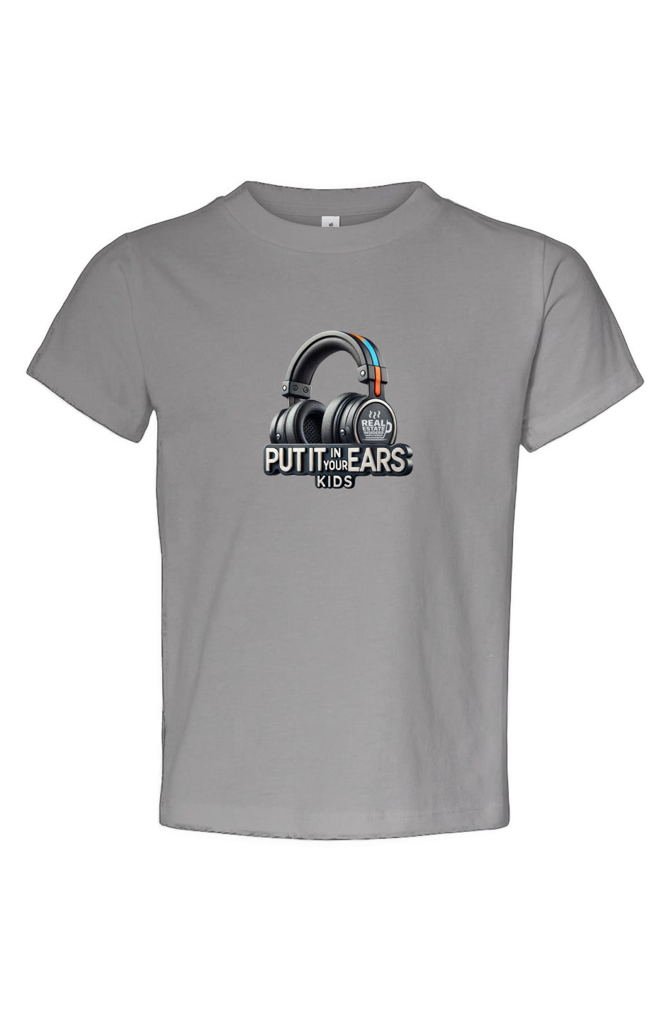 Put It In Your Ears Kids Toddler Jersey Tee