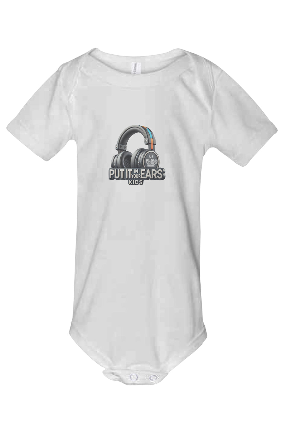 Put It In Your Ears Kids Baby Jersey One Piece