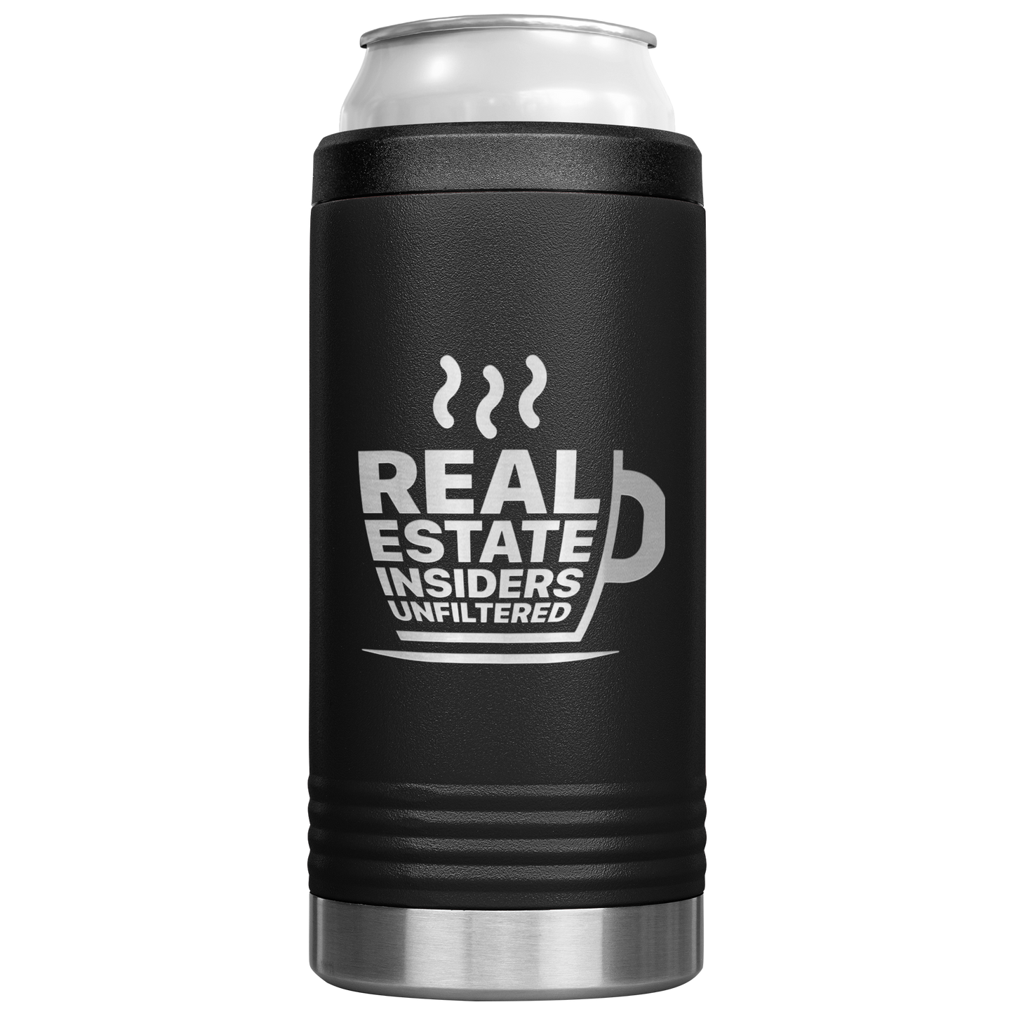 Insiders_Slim_Can_Cooler_12oz_Koozie_Main_Black_Mockup.png