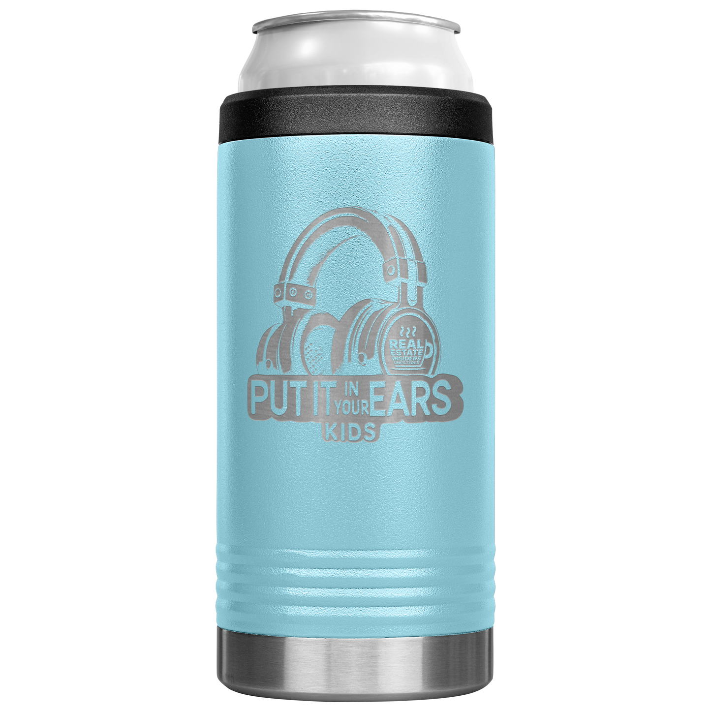 Put_It_In_Your_Ears_Kids_Insiders_Slim_C_12oz_Koozie_Main_LtBlue_Mockup.png