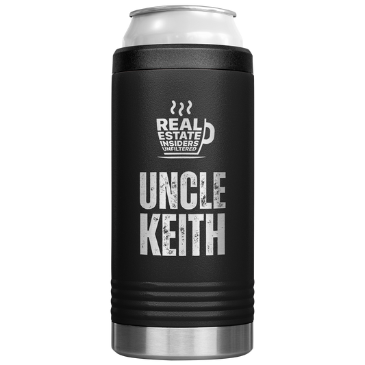 Uncle_Keith_Slim_Can_Cooler_12oz_Koozie_Main_Black_Mockup.png